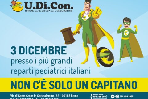 Giornata mondiale del dono, U.Di.Con.: "Proveremo a portare un sorriso nei reparti pediatrici in Italia"