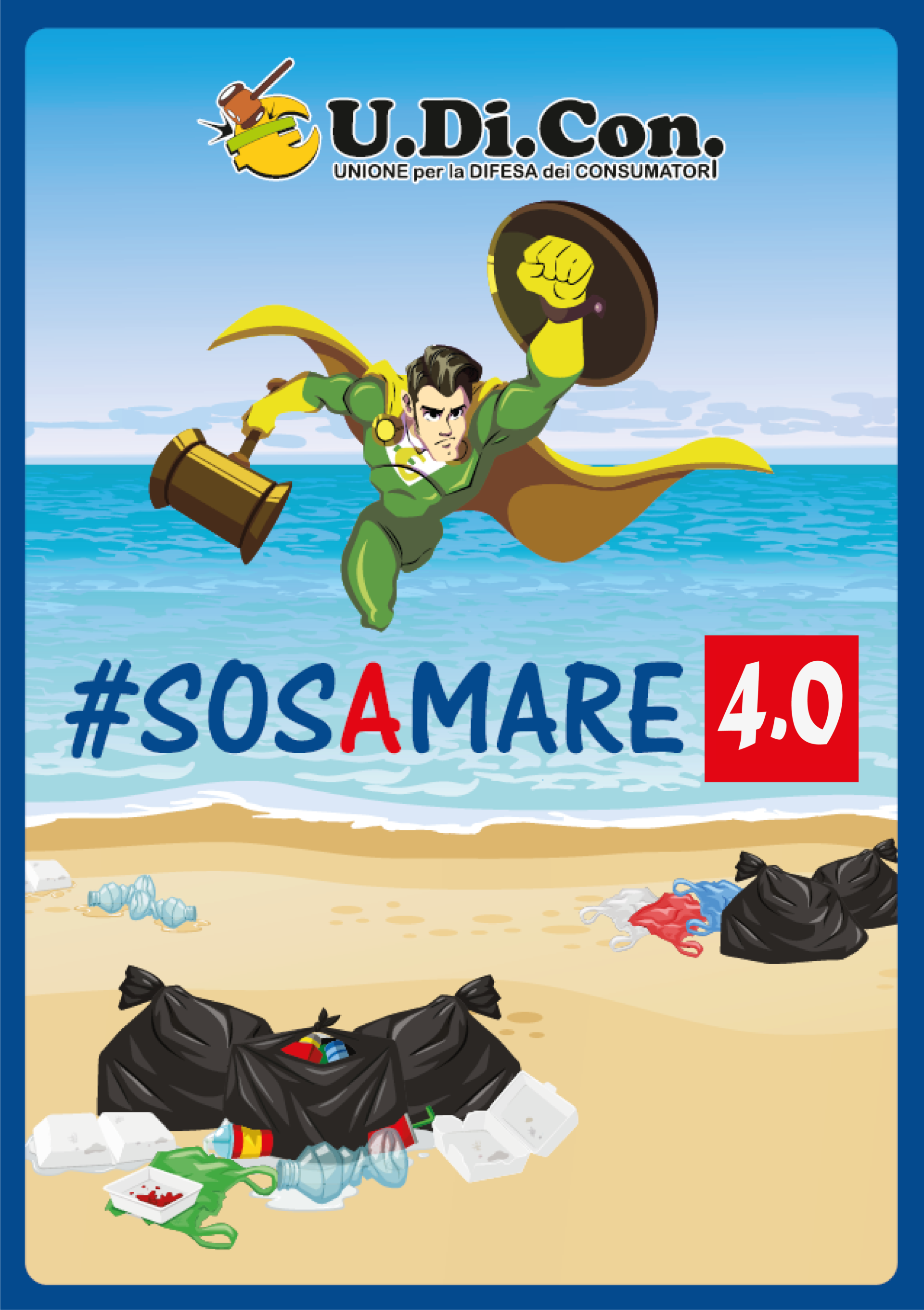 #SOSAMARE 4.0: l’iniziativa di Udicon per salvaguardare l’ambiente